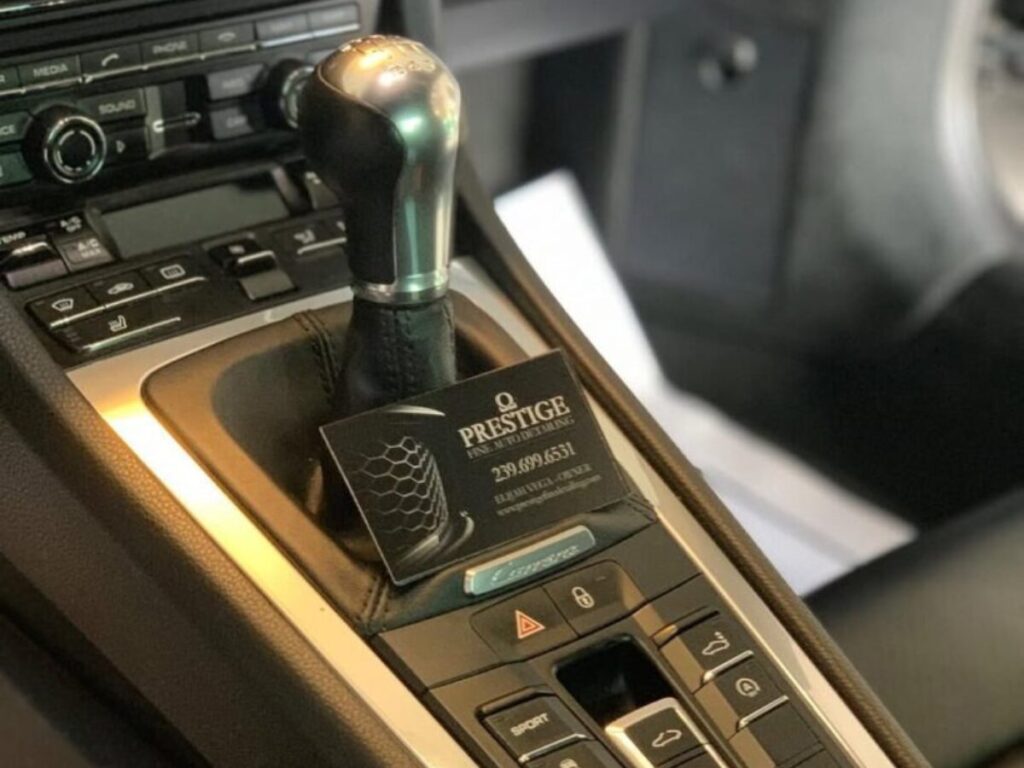 auto interior detailing